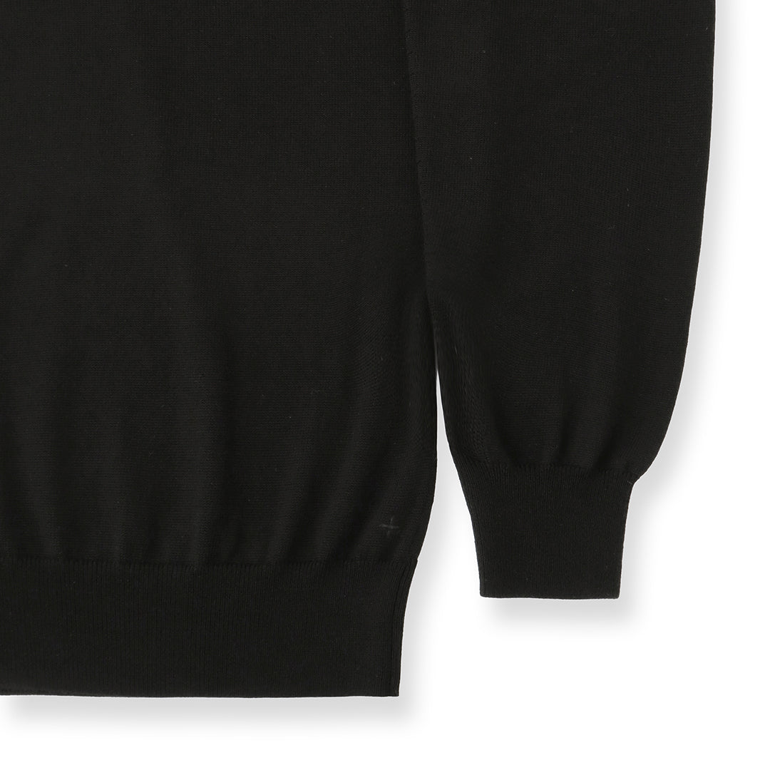 TECHWOOL🄬 Turtle Neck Knit Color: Black