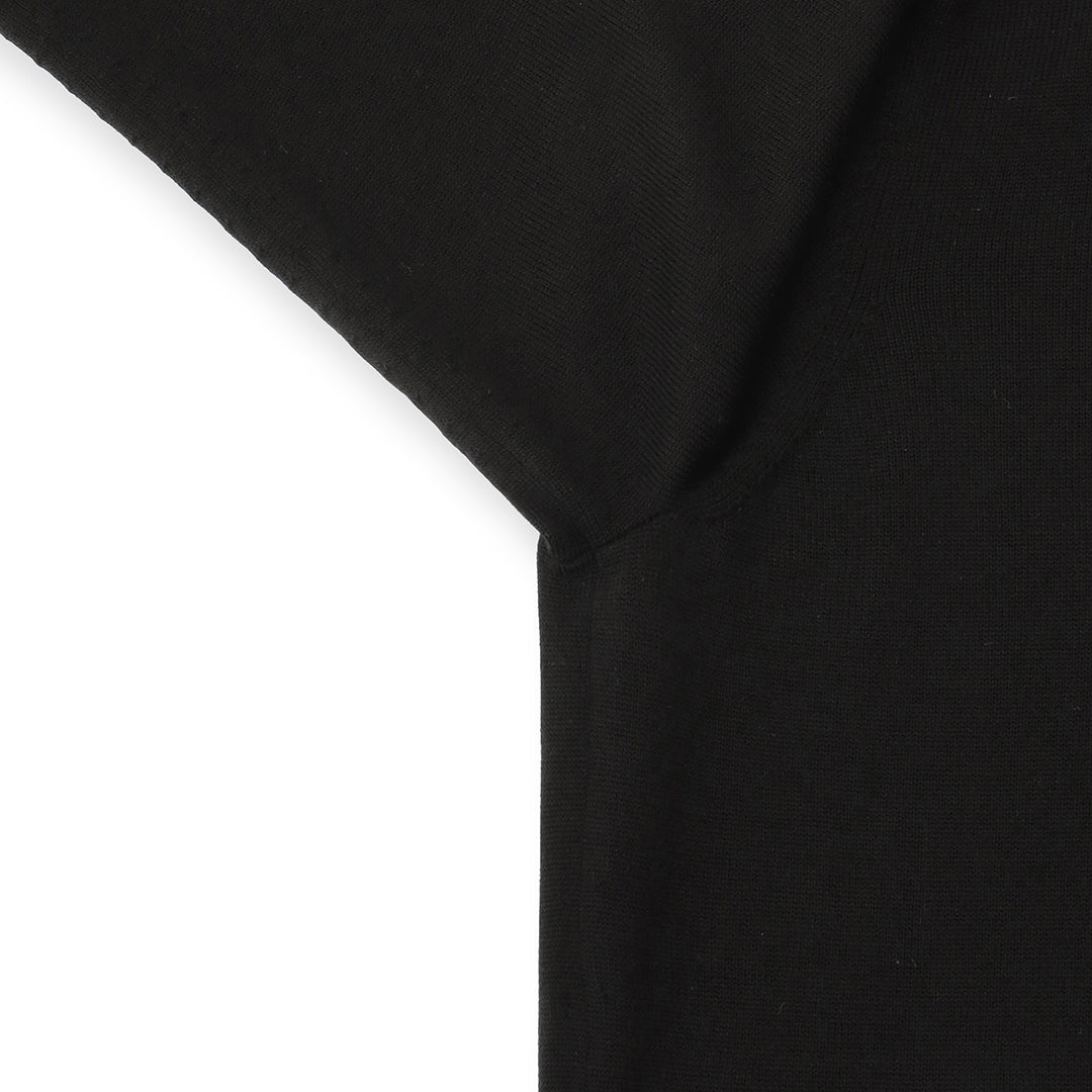 TECHWOOL🄬 Turtle Neck Knit Color: Black