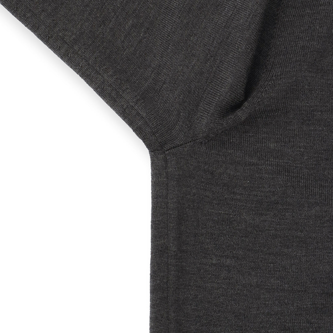 TECHWOOL🄬 Turtle Neck Knit Color: Charcoal