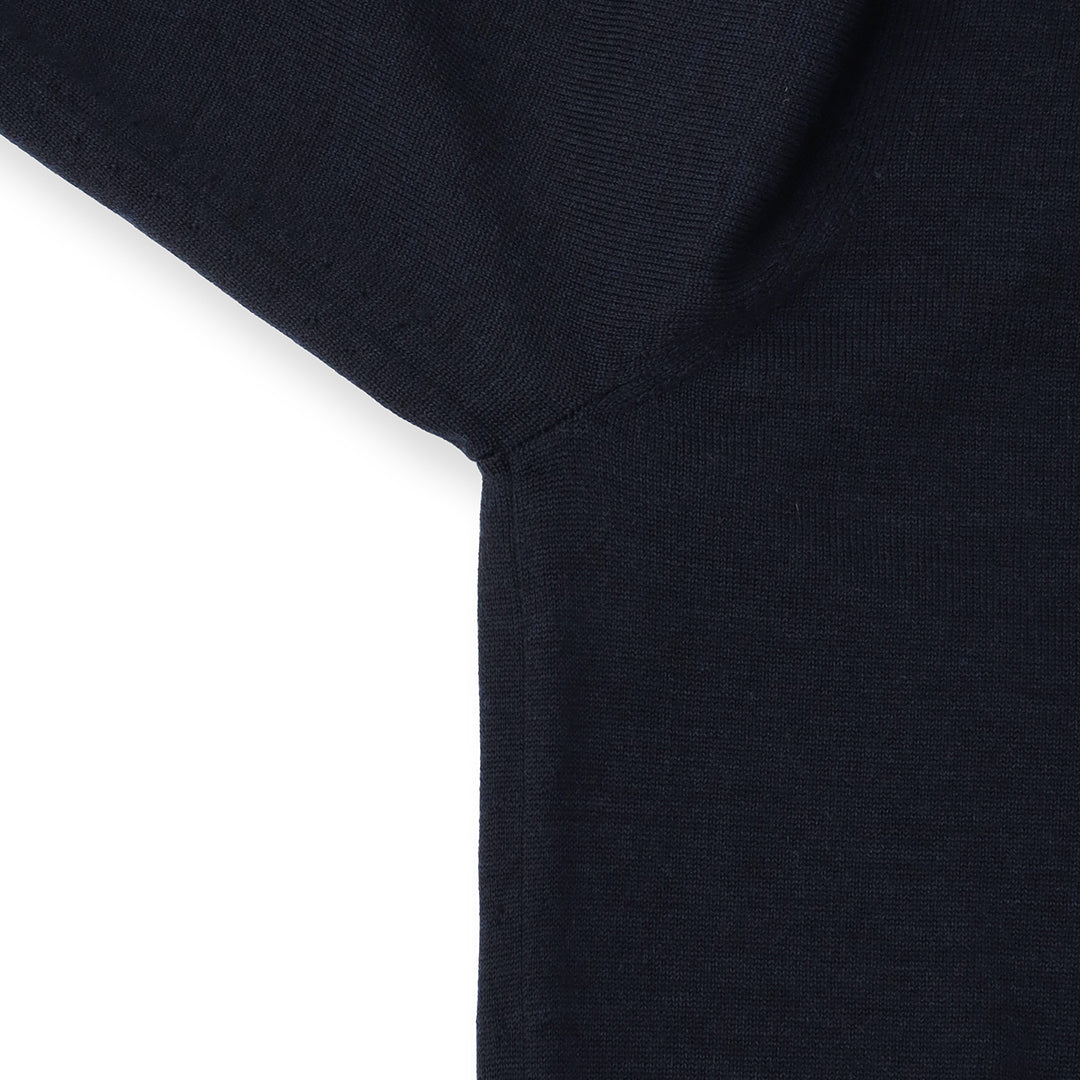 TECHWOOL🄬 Turtle Neck Knit Color: Navy