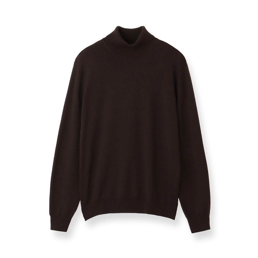 TECHWOOL🄬 Turtle Neck Knit Color: Oak