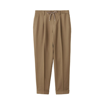 Twill Easy Trousers Color: Camel