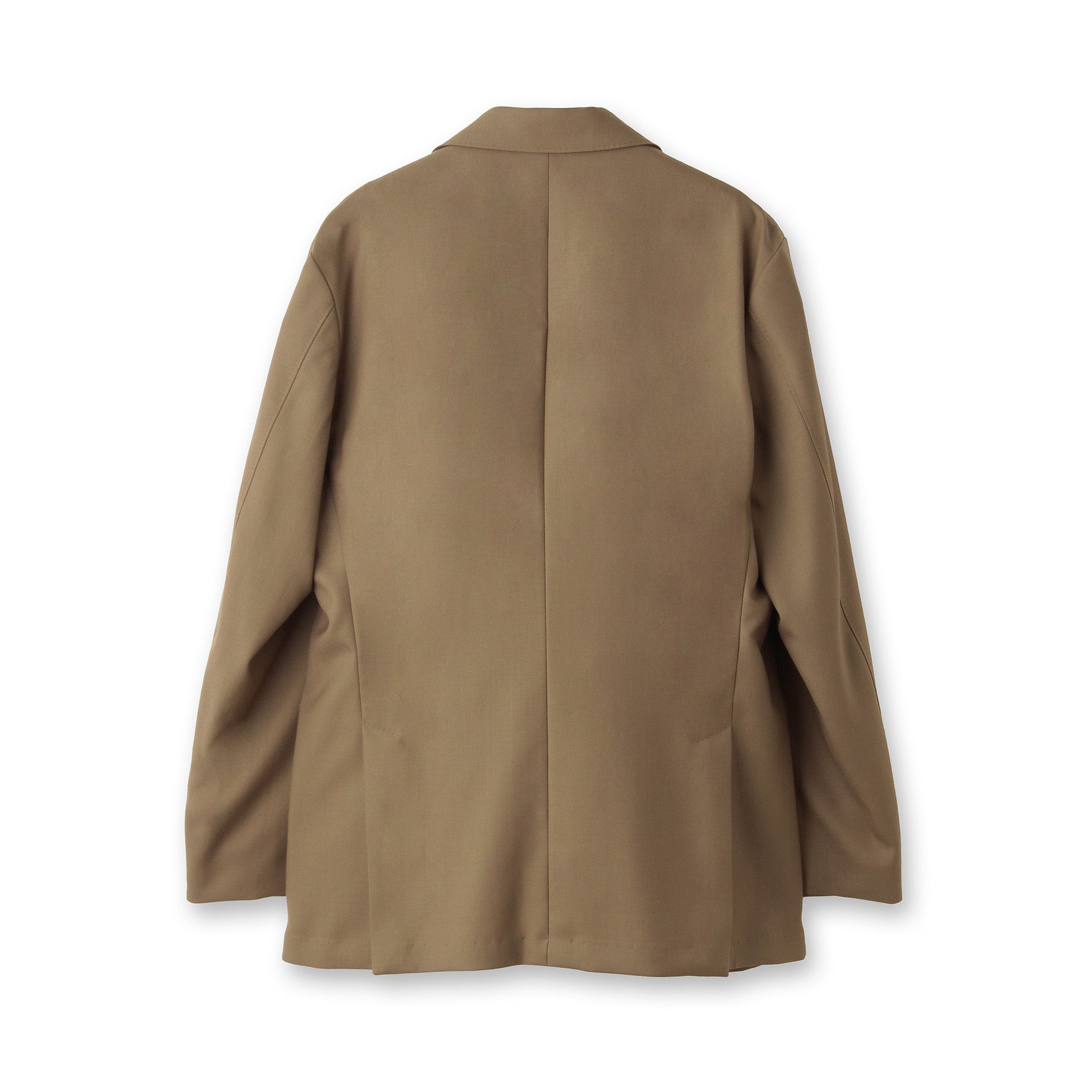 Twill Tailored Jacket Color: Camel