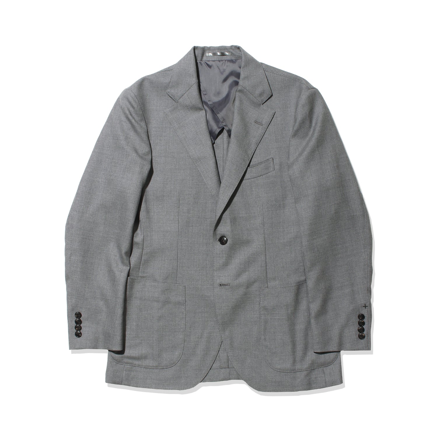 Twill Tailored Jacket Color: Black