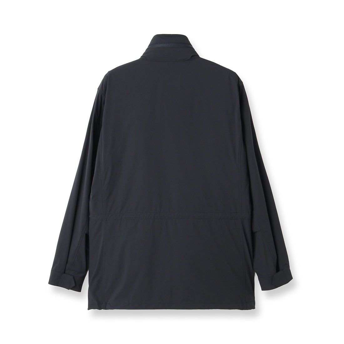 レオナール フード付きブラックジャケット インナー付き INDEPENDENTl(インディペンデント)フード付きメンズコーチジャケット