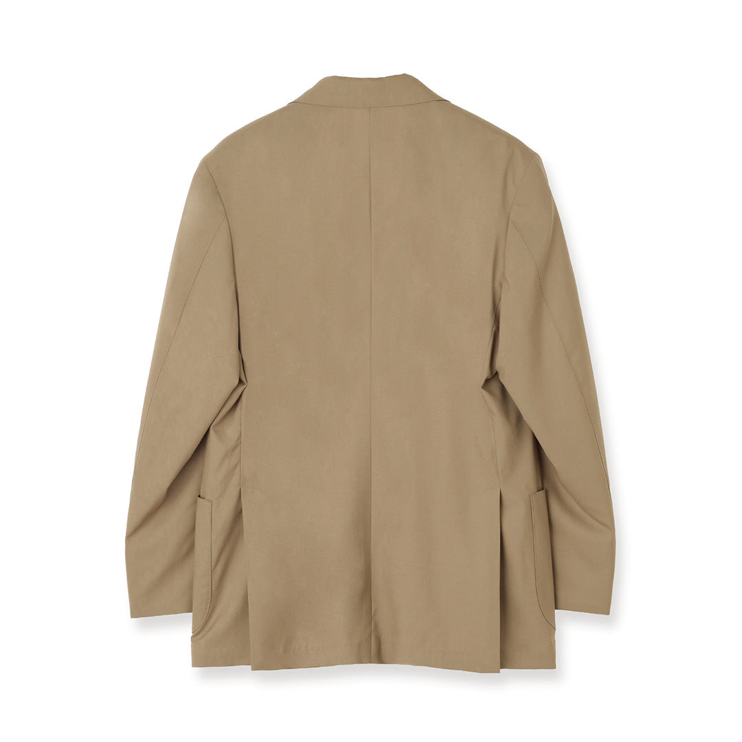 テックウール®トロピカル テーラードジャケット キャメル | ＋CLOTHET