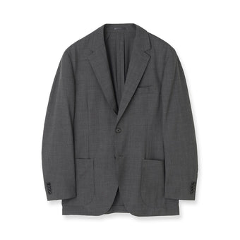 Tropical Tailored Jacket Color: Charcoal