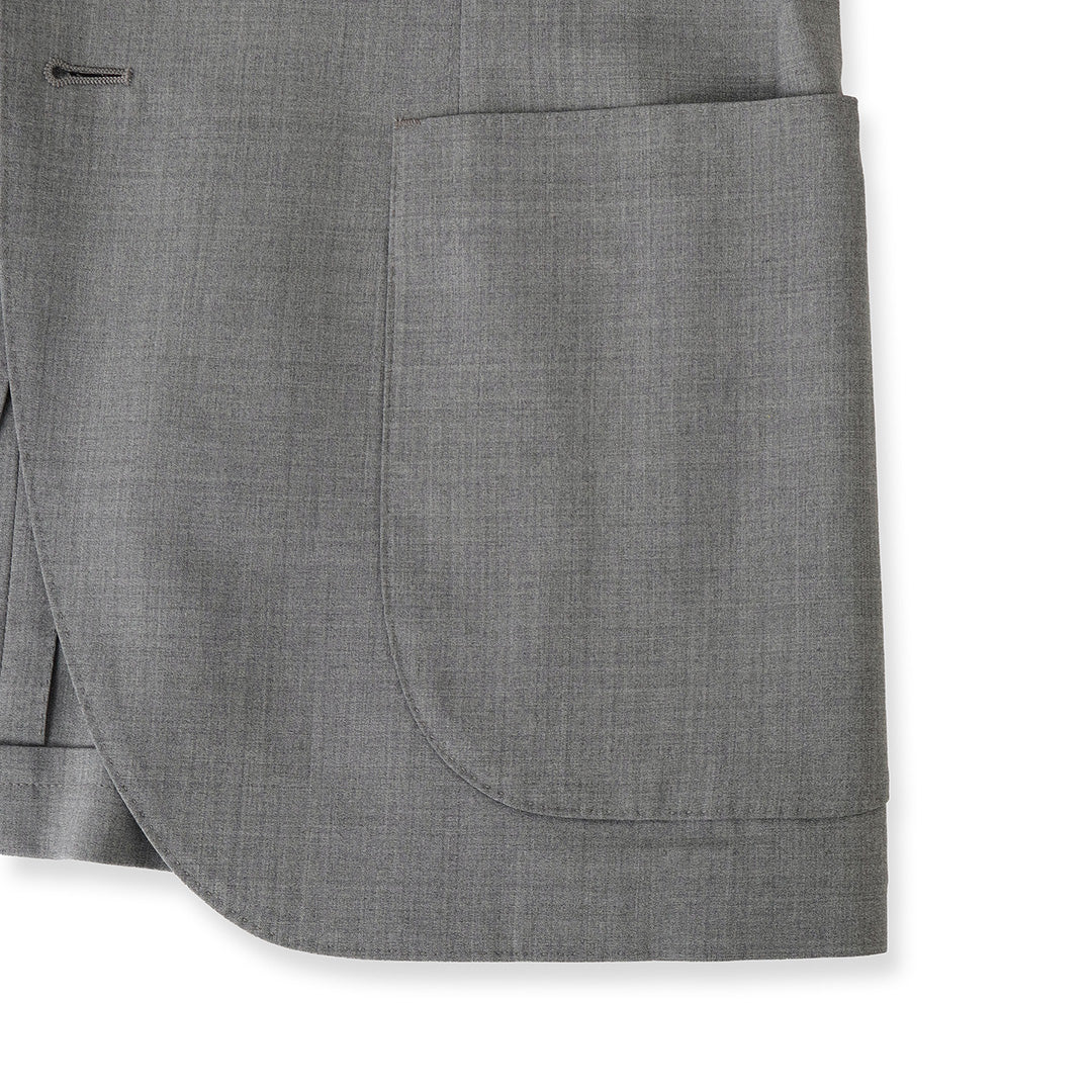 Tropical Tailored Jacket Color: Gray