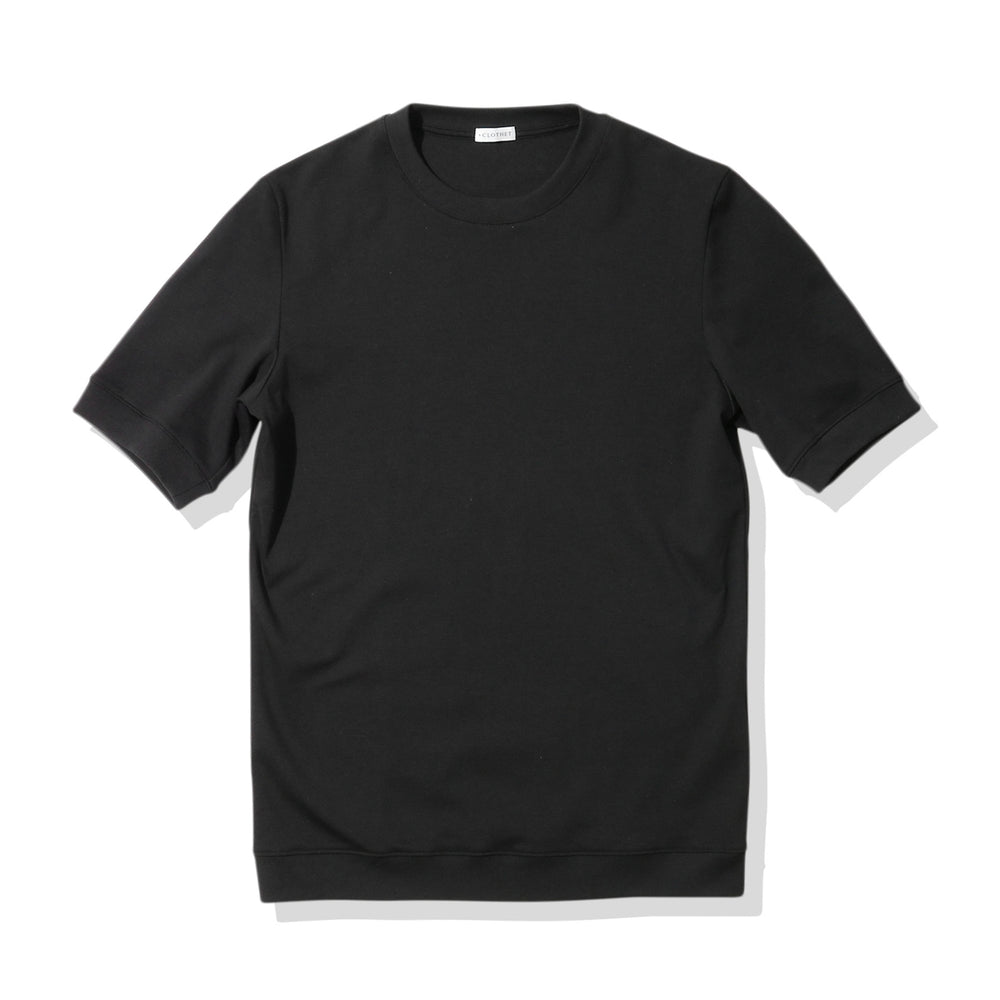 Ribbed Hem Tailored T-shirt | ＋CLOTHET ONLINE