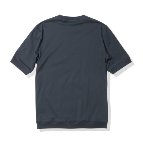 Ribbed Hem Tailored T-shirt