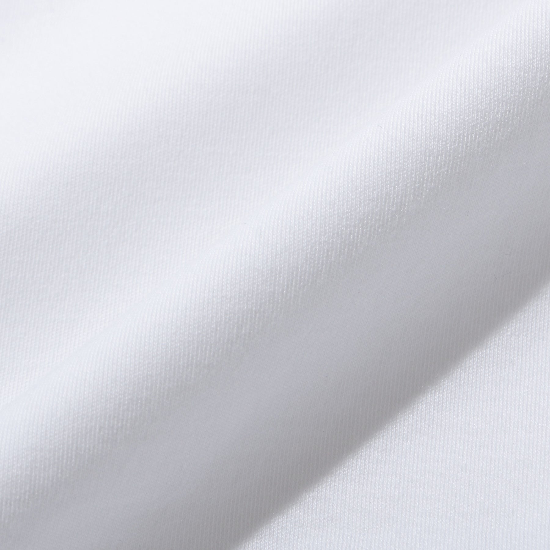 Tailored Ribbed Hem T-shirt Color: White