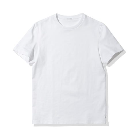 ハイブリッドコットンテーラードTシャツホワイトの商品画像