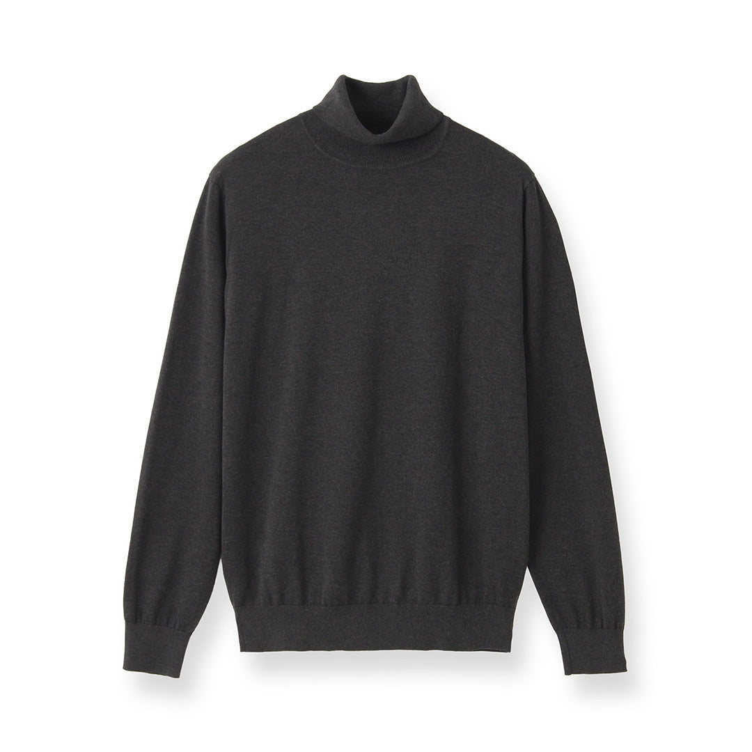 Turtleneck Knit Color: Charcoal