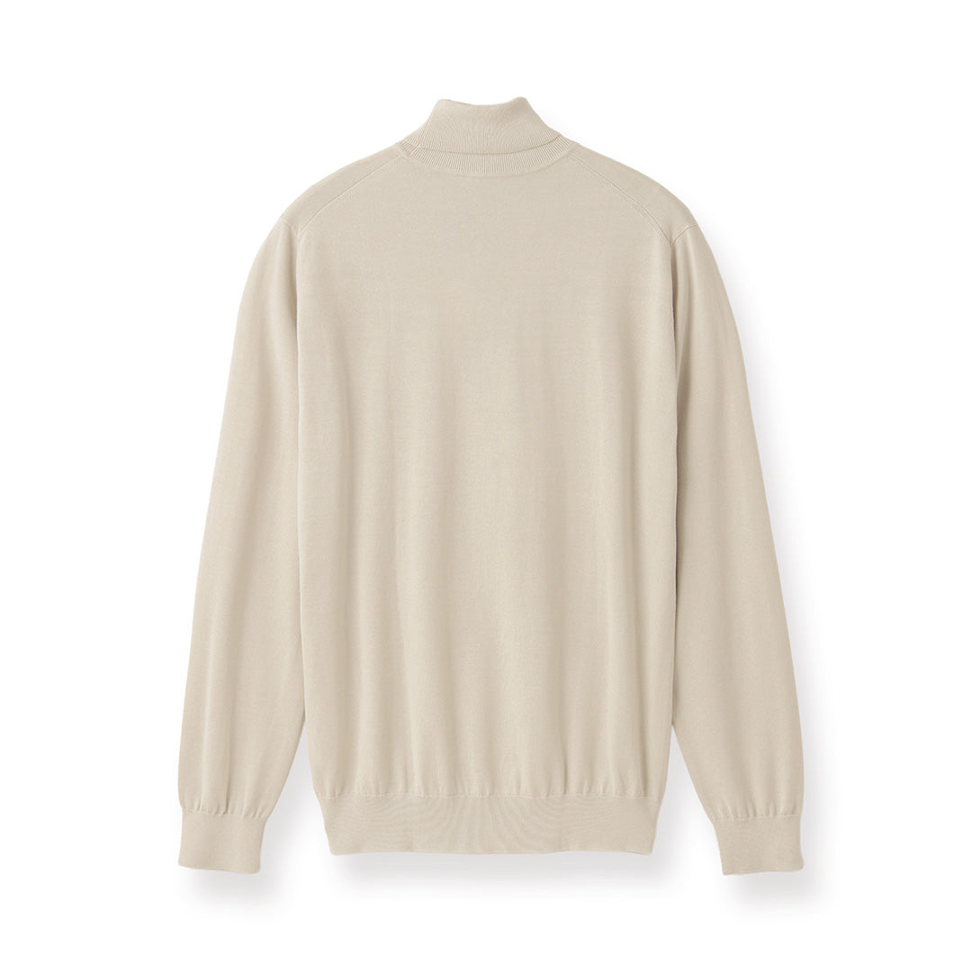 Turtleneck Knit Color: Pearl