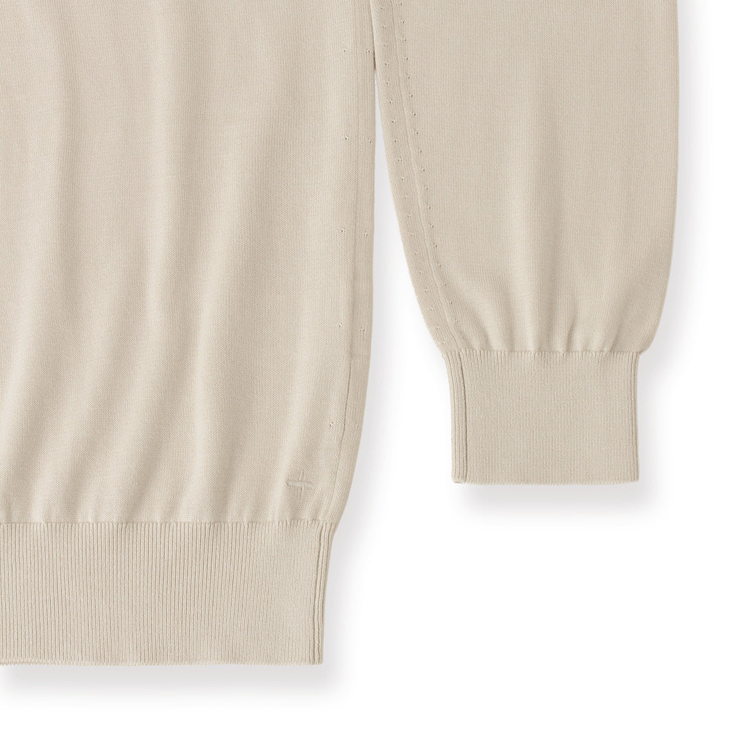 Turtleneck Knit Color: Pearl
