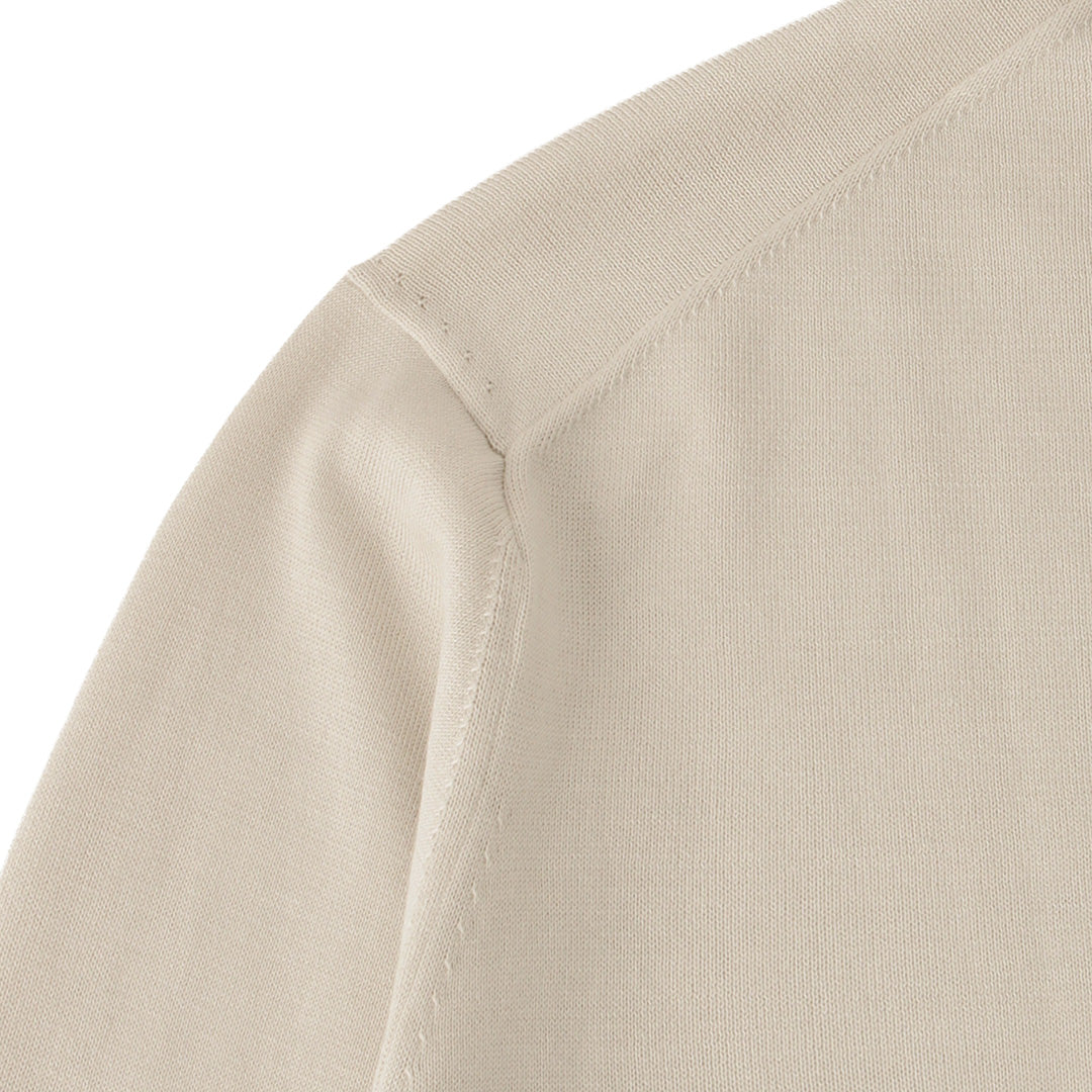 Turtleneck Knit Color: Pearl
