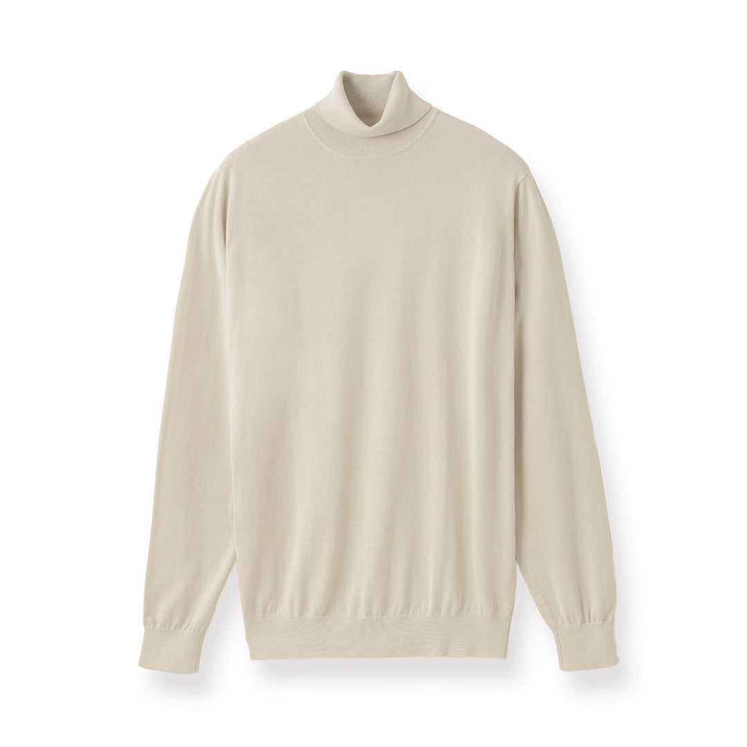 Turtleneck Knit Color: Pearl