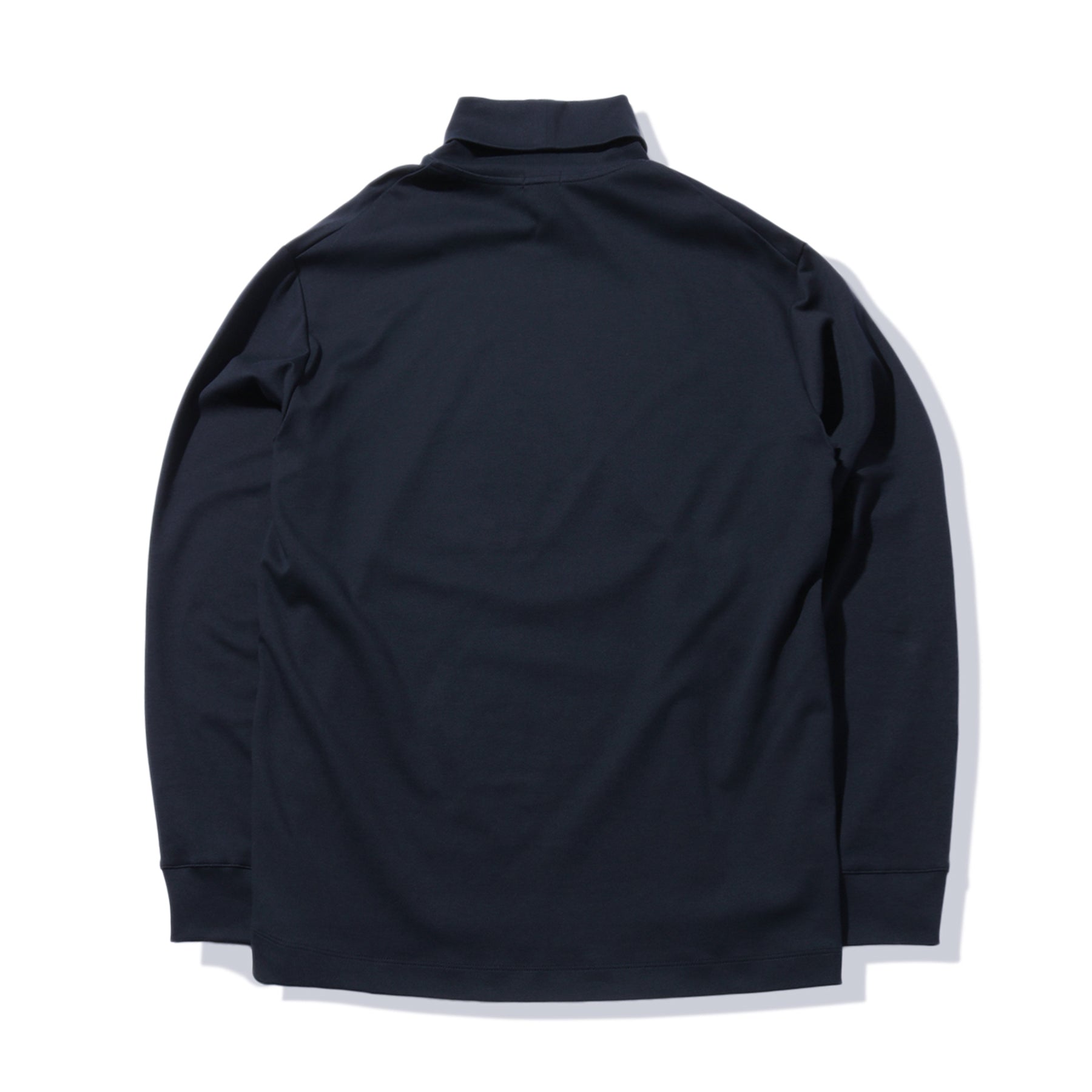 スビンプラチナムスムース タートルネックロングスリーブTシャツ