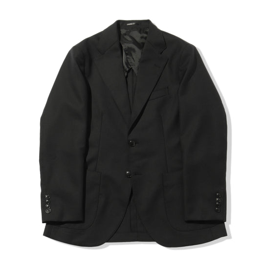 Twill Tailored Jacket Color: Black