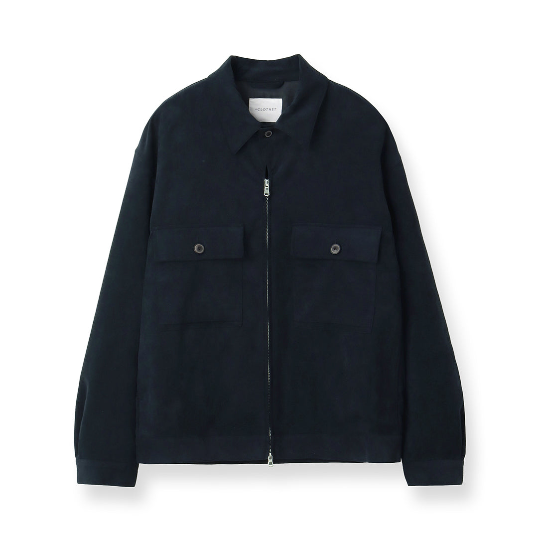 【10/12販売開始】Ultrasuede® Tracker Jacket Color: Navy