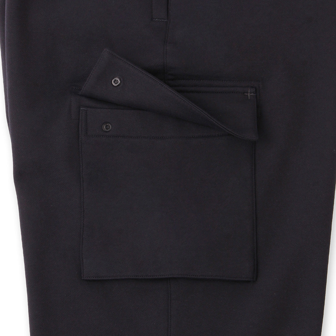 Urake Wide Cargo Pants Color: Black