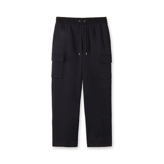 Urake Wide Cargo Pants Color: Black