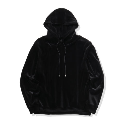 スビンプラチナムベロアプルオーバーフーディーブラックの商品画像