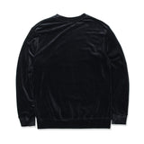 Velour Sweatshirt Color: Navy