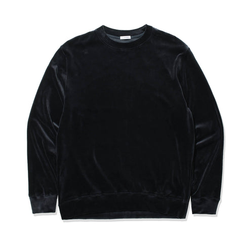 【11/2販売開始】Velour Sweatshirt Color: Navy