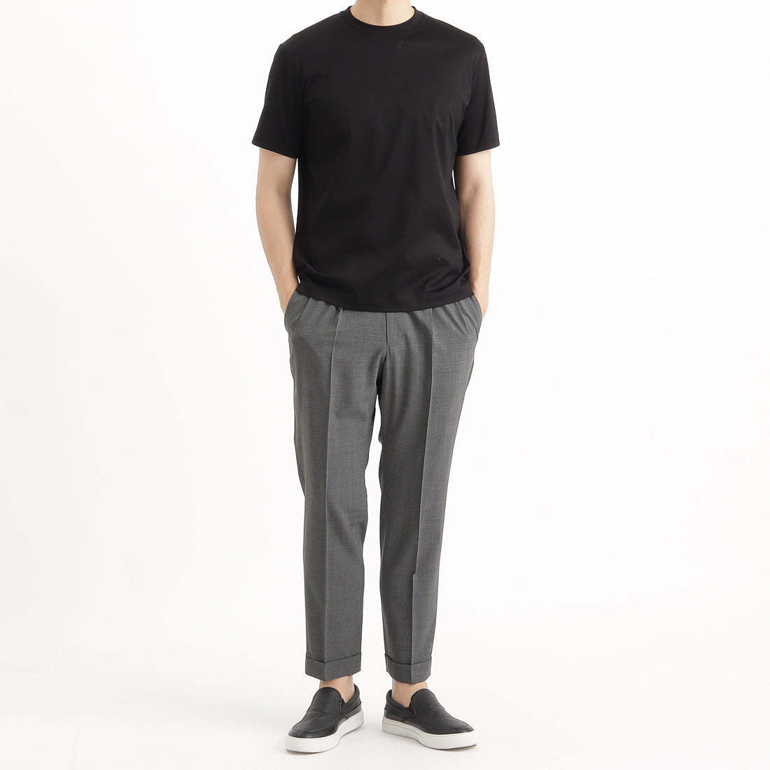 GIZA45 Dress T-Shirts Color : Black