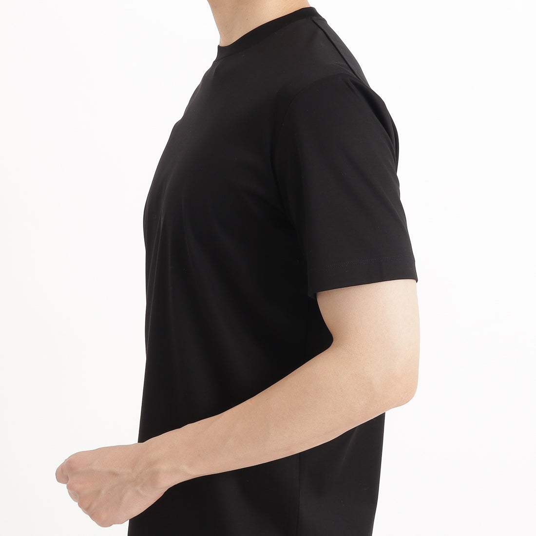 GIZA45ドレスTシャツ ブラック | ＋CLOTHET ONLINE