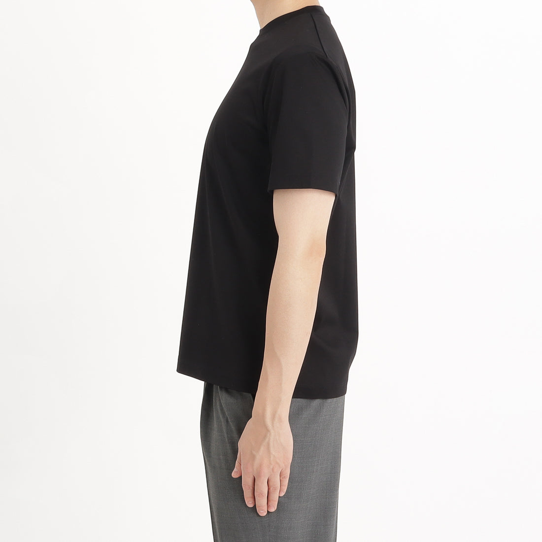 GIZA45ドレスTシャツ ブラック | ＋CLOTHET ONLINE