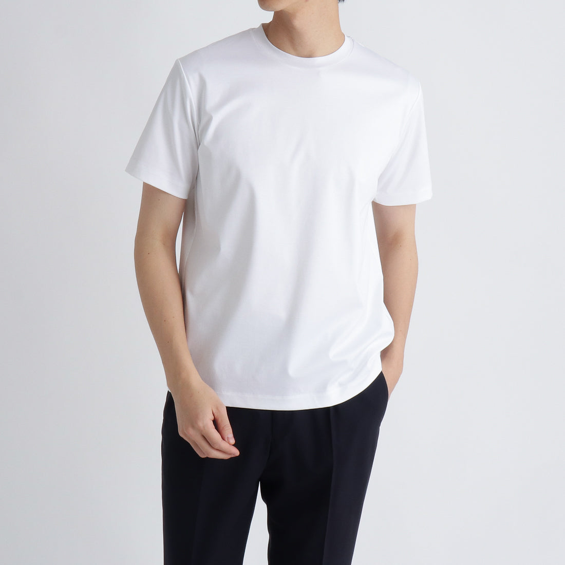 K　ホワイト Tシャツ GIZA45ドレスTシャツ ホワイト | ＋CLOTHET ONLINE