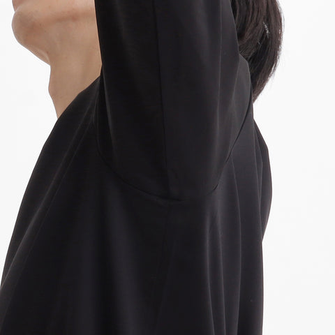 GIZA45 Long Sleeve Dress T-shirt Color: Black