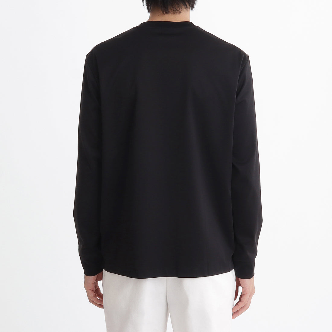 GIZA45 Long Sleeve Dress T-shirt Color: Black