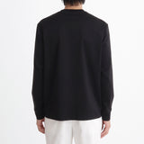 GIZA45 Long Sleeve Dress T-shirt Color: Black