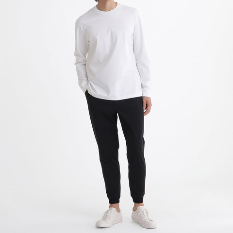 GIZA45 Long Sleeve Dress T-shirt Color: White