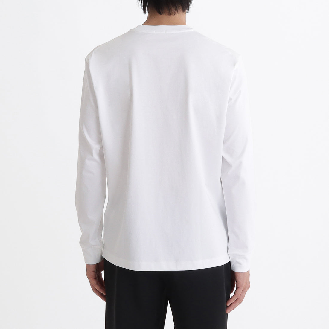 Tシャツ(長袖/七分) ARGUE GIZAndy cotton T-SHIRT/WHITE Adish Small Talk Jersey Long Sleeve T-Shirt in White | SVD USA