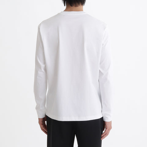 GIZA45 Long Sleeve Dress T-shirt Color: White