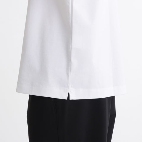 GIZA45 Long Sleeve Dress T-shirt Color: White