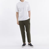 GIZA45 Mock Neck Dress T-shirt Color: White