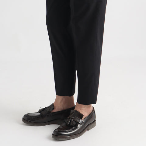 High Twist Cotton Panama Cargo Trousers