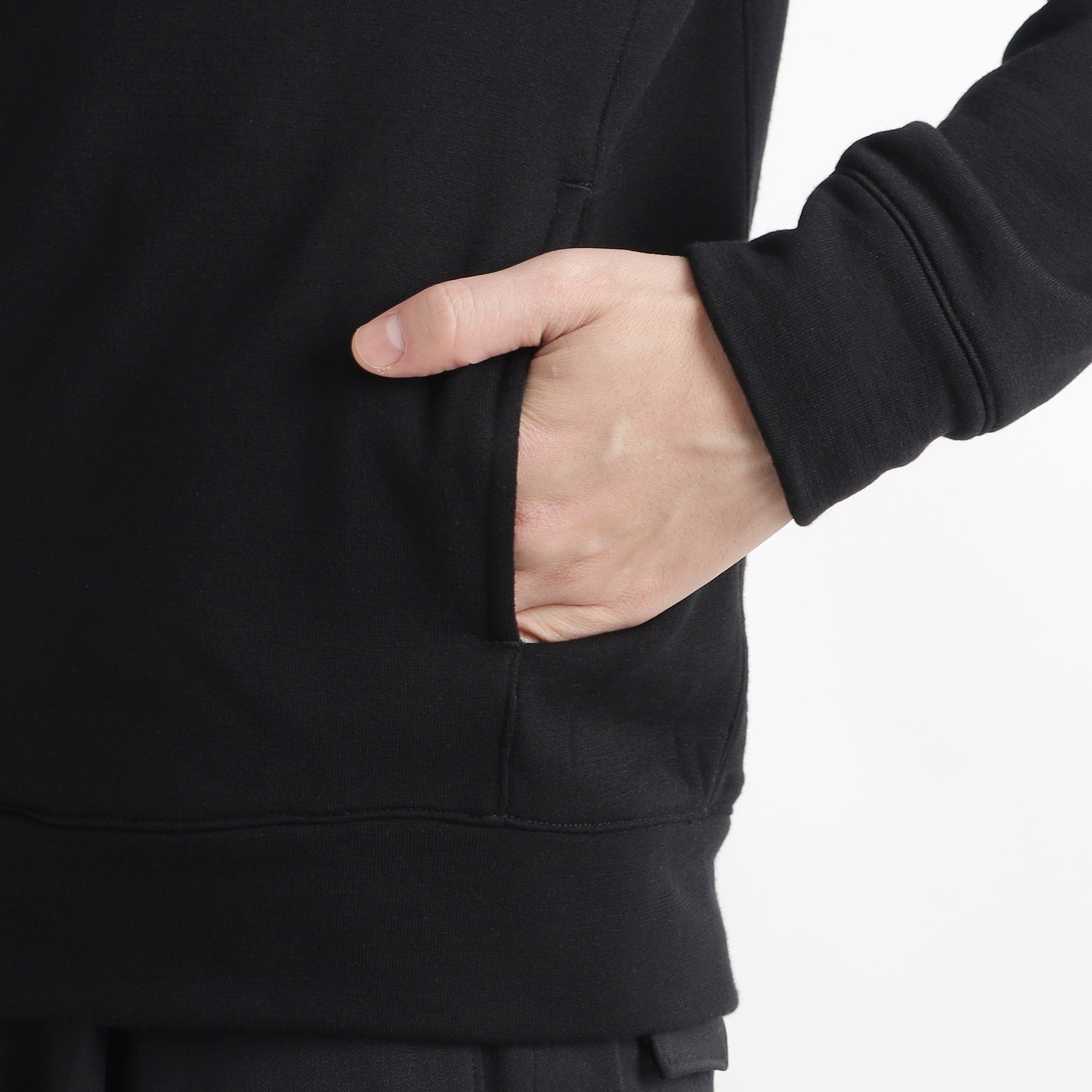 Wool Zip-up Blouson Color: Black – ＋CLOTHET ONLINE