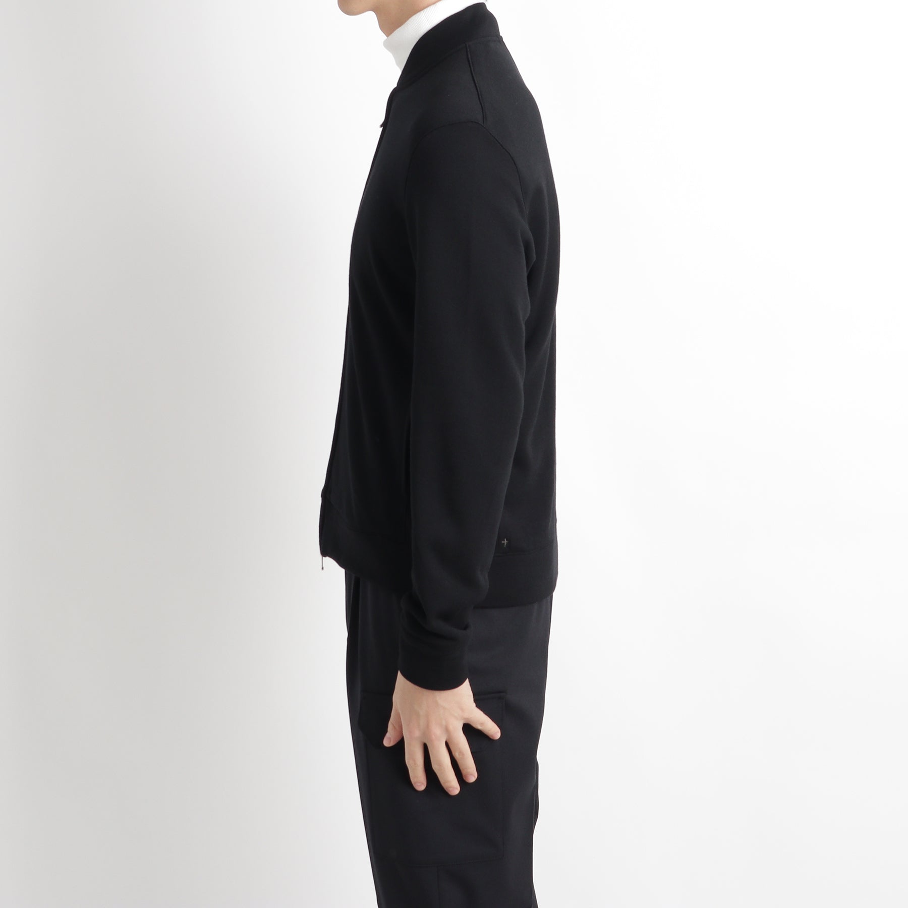 libelice フルジップジャケット XLサイズ 黒 libelice フルジップジャケット XLサイズ 黒