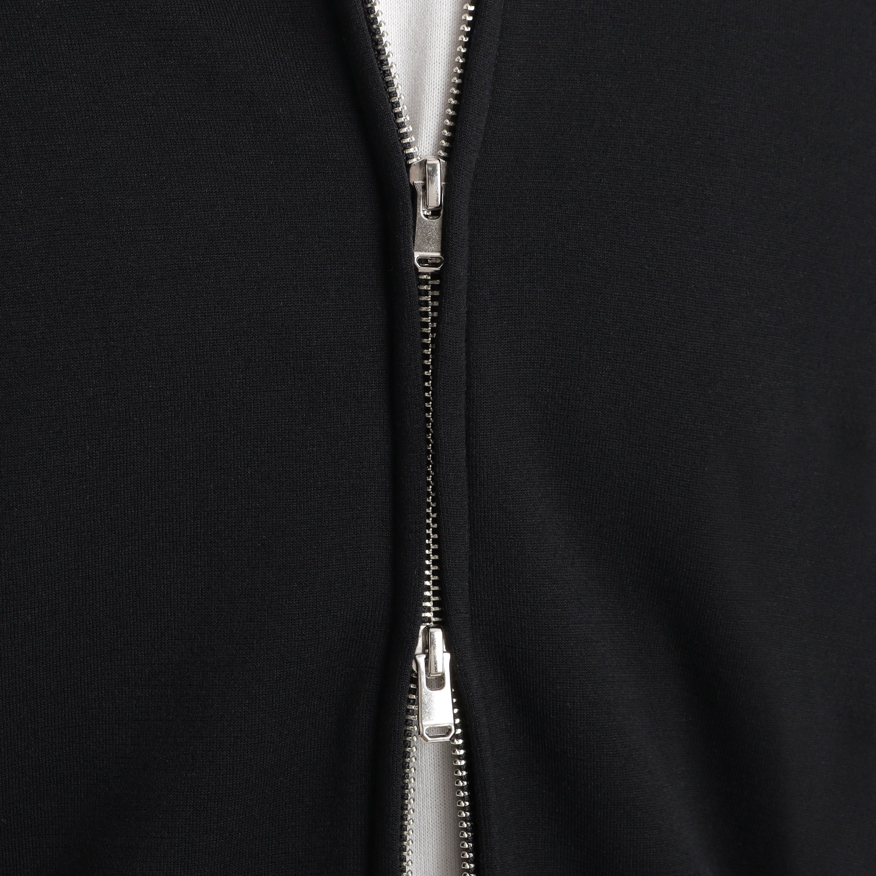 Wool Zip-up Blouson Color: Black – ＋CLOTHET ONLINE