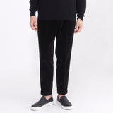 SUVIN PLATINUM Corduroy Easy Trousers Color: Black