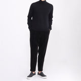 SUVIN PLATINUM Corduroy Easy Trousers Color: Black