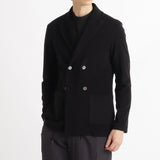 Micro Pile  Cardigan Double Jacket Color: Black