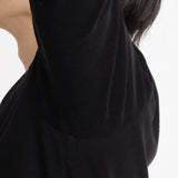 Micro Pile  Cardigan Double Jacket Color: Black
