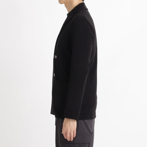 Micro Pile  Cardigan Double Jacket Color: Black